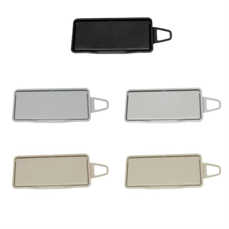 RFVBG Sonnenschutz Visier Make-up Kosmetikspiegel Abdeckung, for Mercedes-Benz, E CLS Klasse W212 C218 E200 E260 CLS300 Autoinnenzubehör Kosmetikspiegelabdeckung für die Sonnenblende im Auto(Gray R) von RFVBG