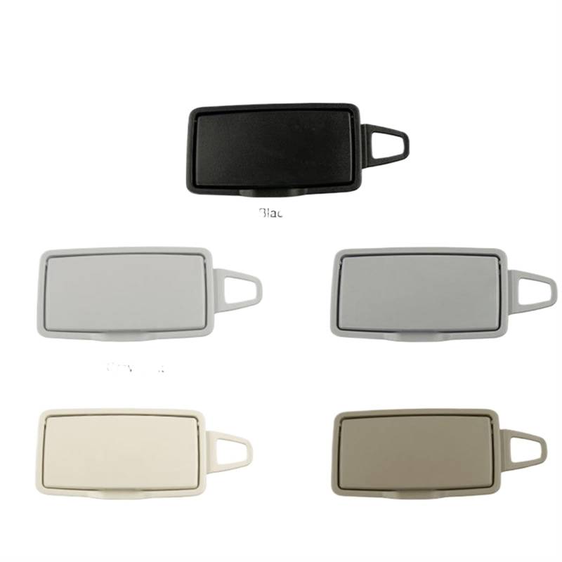 RFVBG Sonnenschutz Visier Make-up Kosmetikspiegel Abdeckung, for Mercedes-Benz, ML GL GLE Klasse W166 W292 Autozubehör 16681001109H43 Kosmetikspiegelabdeckung für die Sonnenblende im Auto(Alpaca Gray von RFVBG