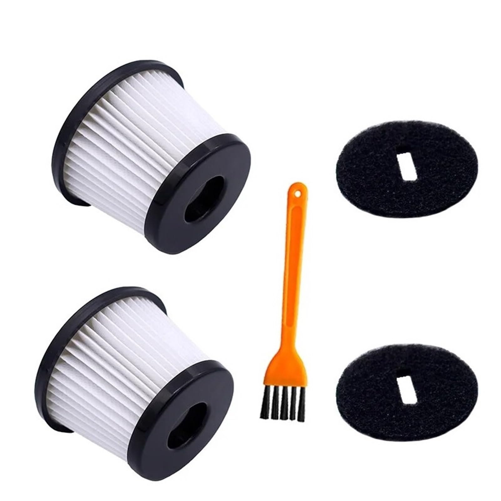 RFVBG Staubsauger-HEPA-Filter-Ersatz, for LiDl, for Cecotec Conga Thunderbrush 820 850 650, Handstaubsauger-Filterteil-Zubehör Staubsauger-Hepa-Filter(2pcs) von RFVBG