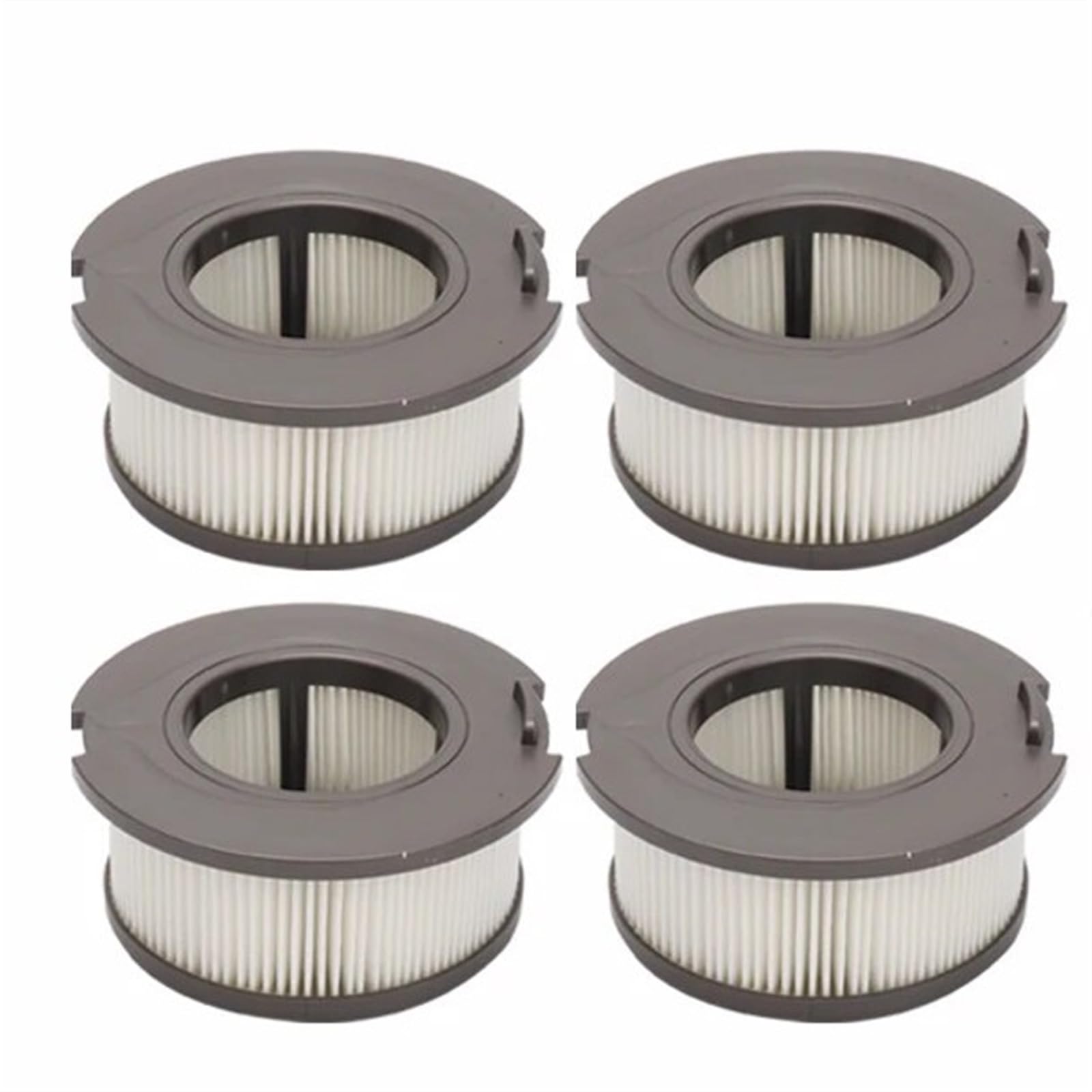 RFVBG Vorderer Filter, hinterer Filter, Ersatzzubehör for Handstaubsauger, for Puppyoo, T12 T12 Plus Pro Staubsauger-Hepa-Filter(4 pcs-01) von RFVBG