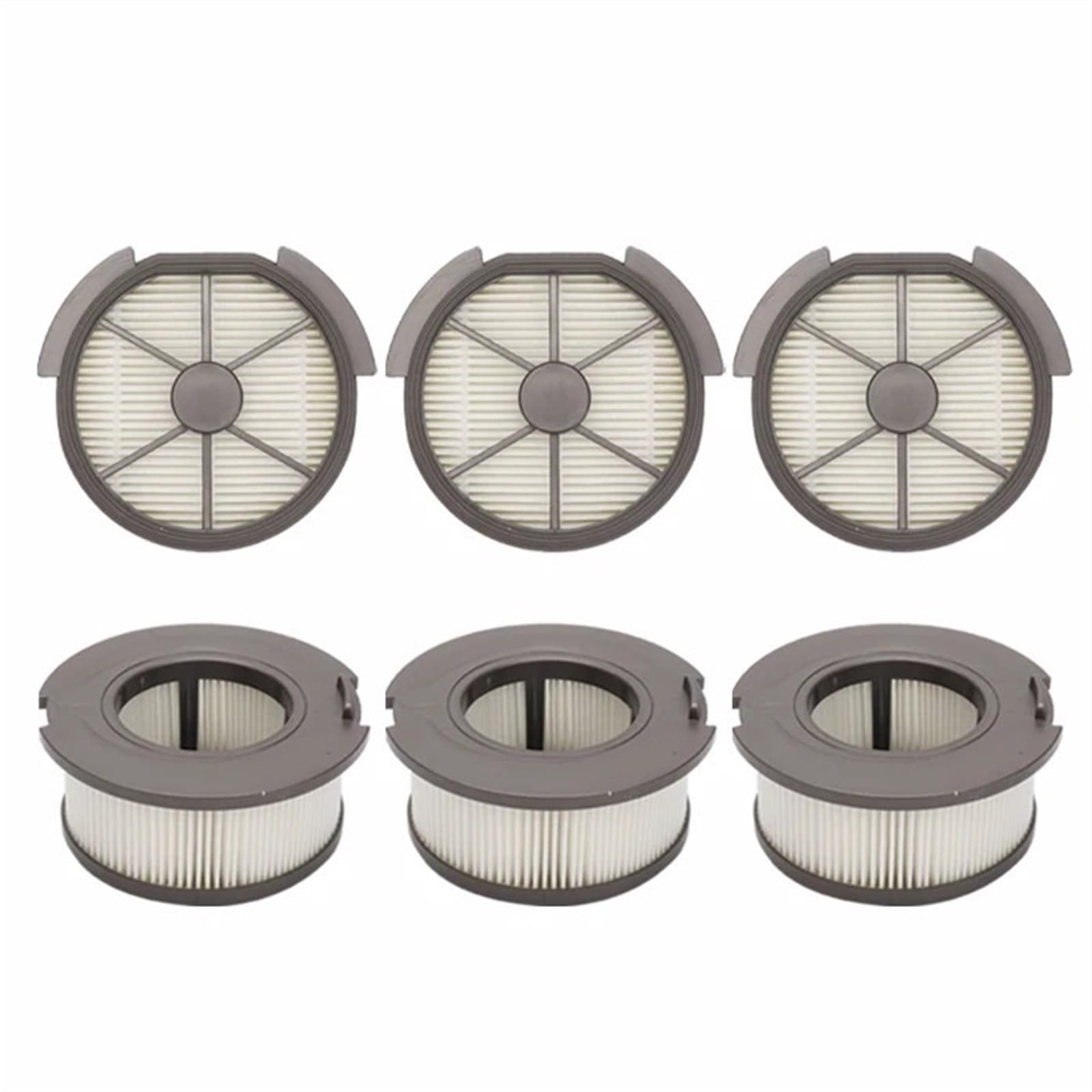 RFVBG Vorderer Filter, hinterer Filter, Ersatzzubehör for Handstaubsauger, for Puppyoo, T12 T12 Plus Pro Staubsauger-Hepa-Filter(Set 1) von RFVBG