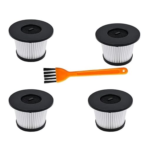 RFVBG Waschbarer HEPA-Filter for Staubsauger, for MooSoo K24 K27 kabelgebundener Staubsauger, Filterteile-Zubehör Staubsauger-Hepa-Filter(4pcs) von RFVBG