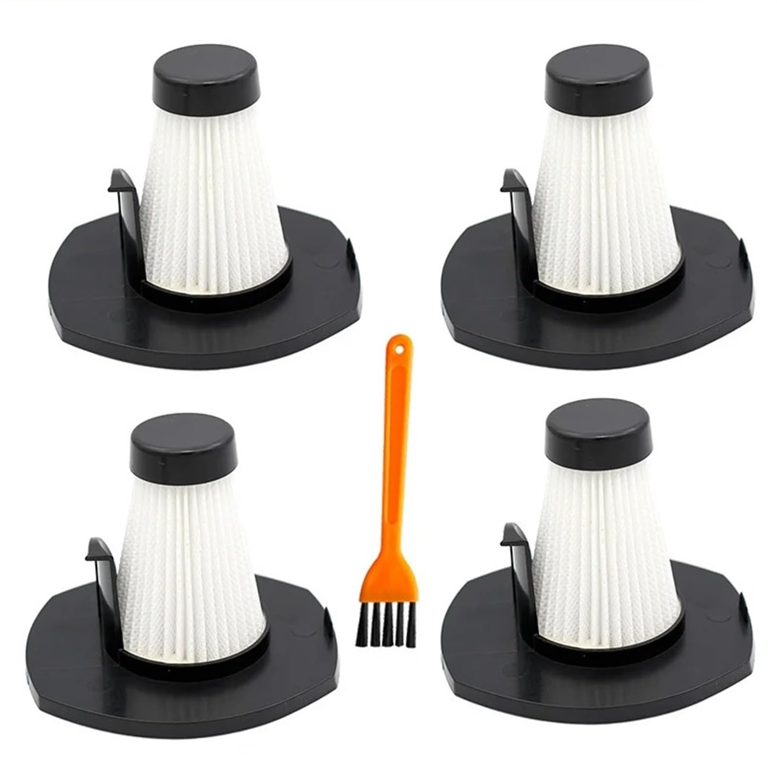RFVBG Waschbarer HEPA-Filter for Staubsauger, for MooSoo LT450 kabelgebundener Staubsauger, Filterteile-Zubehör Staubsauger-Hepa-Filter(4pcs) von RFVBG