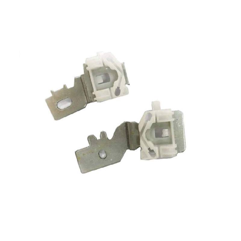 RFVBG X2 STÜCK EISENCLIPS, for Nissan, Primera P12 VORNE RECHTS 2002-2007 ELEKTRISCHE FENSTERHEBER REPARATURSATZ SCHIEBERCLIP Autofenstermotor von RFVBG