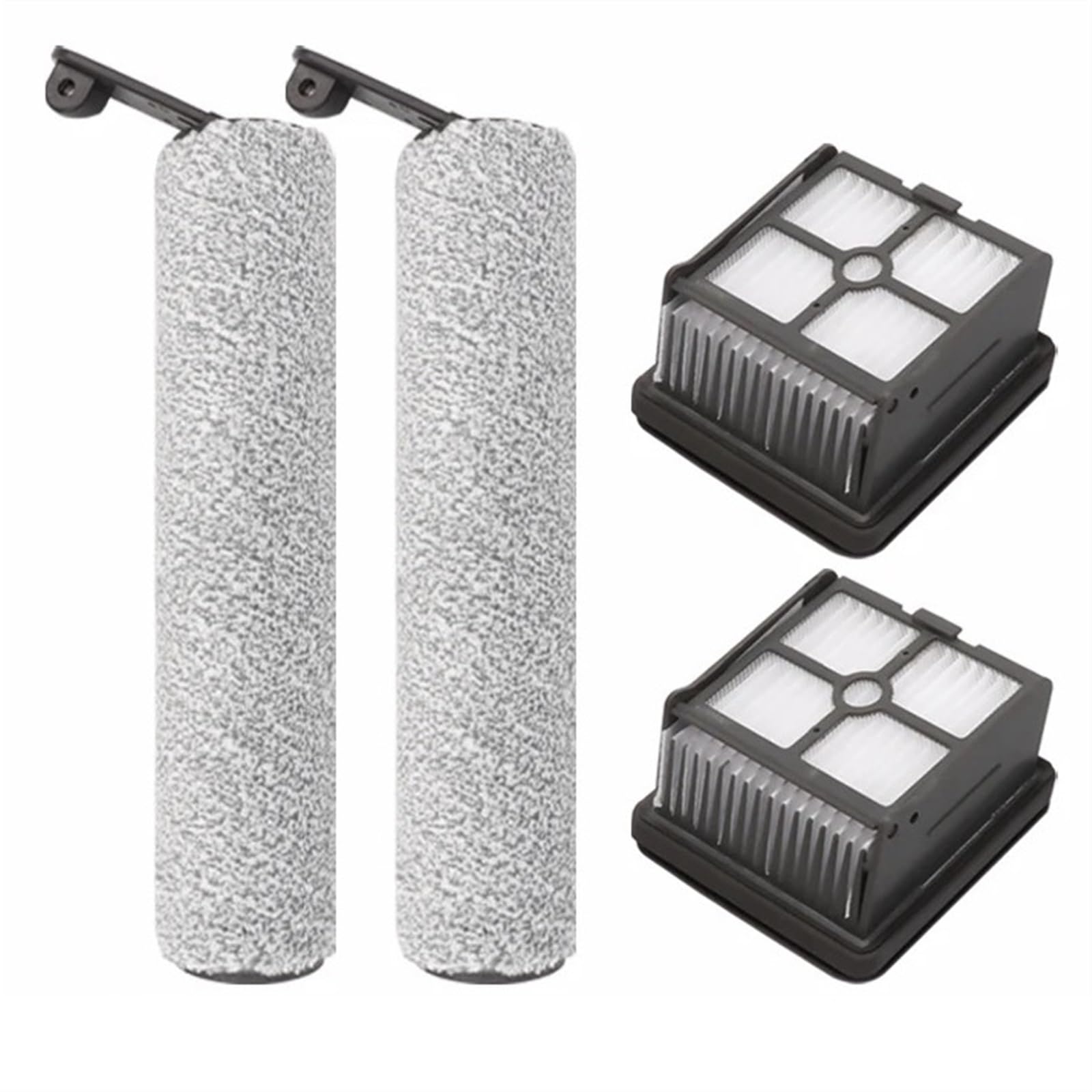 RFVBG for Dreame, H12 H12 Pro/Plus, Nass- und Trockensauger, Ersatz-Ersatzteile, weiche Rollenbürste, Hepa-Filter-Zubehör Staubsauger-Hepa-Filter(Set 4) von RFVBG