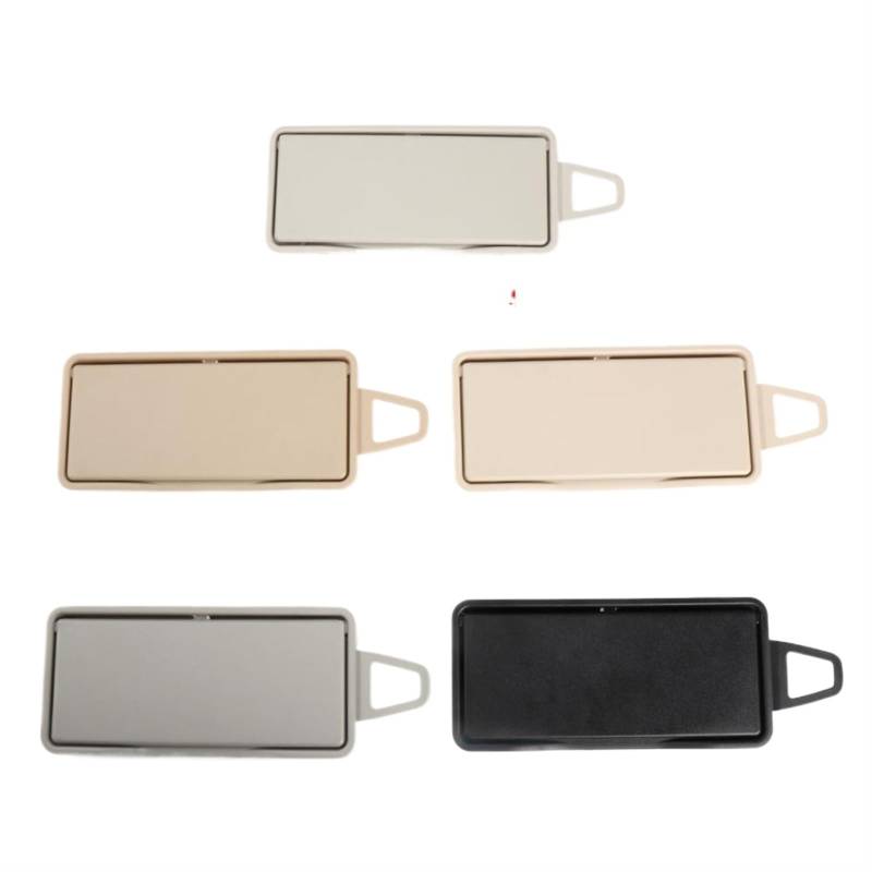 RFVBG for Mercedes-Benz, E CLS Auto Innen Sonnenschutz Visier Make-Up Kosmetik Spiegel Abdeckung, for W212 W218 Auto Zubehör 2128108100 Kosmetikspiegelabdeckung für die Sonnenblende im Auto(Dark Gray von RFVBG