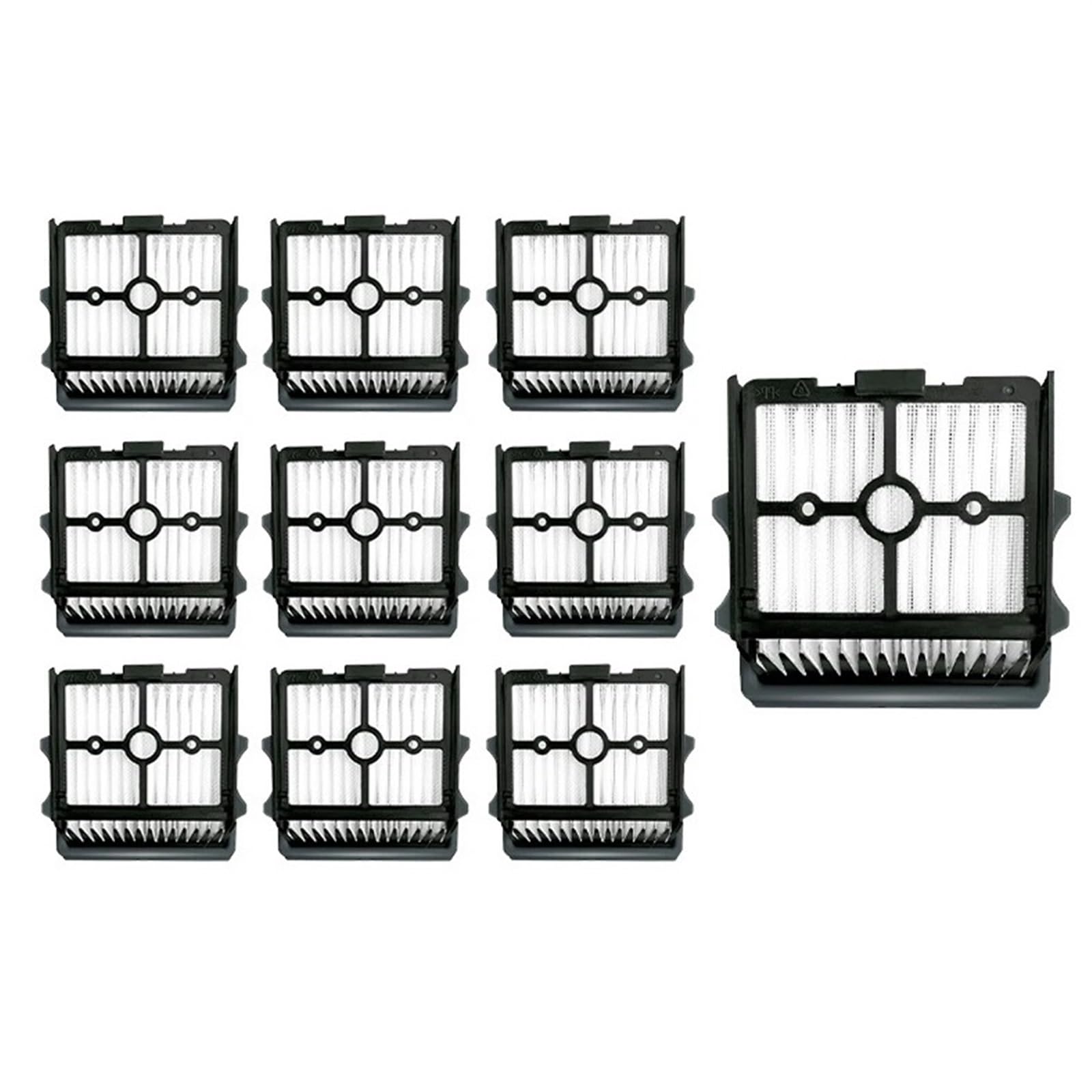 RFVBG for Tineco Floor ONE S5/Floor One S5 Pro 2/ S5, Extreme Smart Staubsauger-Ersatzbürstenrollen und HEPA-Filter Staubsauger-Hepa-Filter(10PCS) von RFVBG