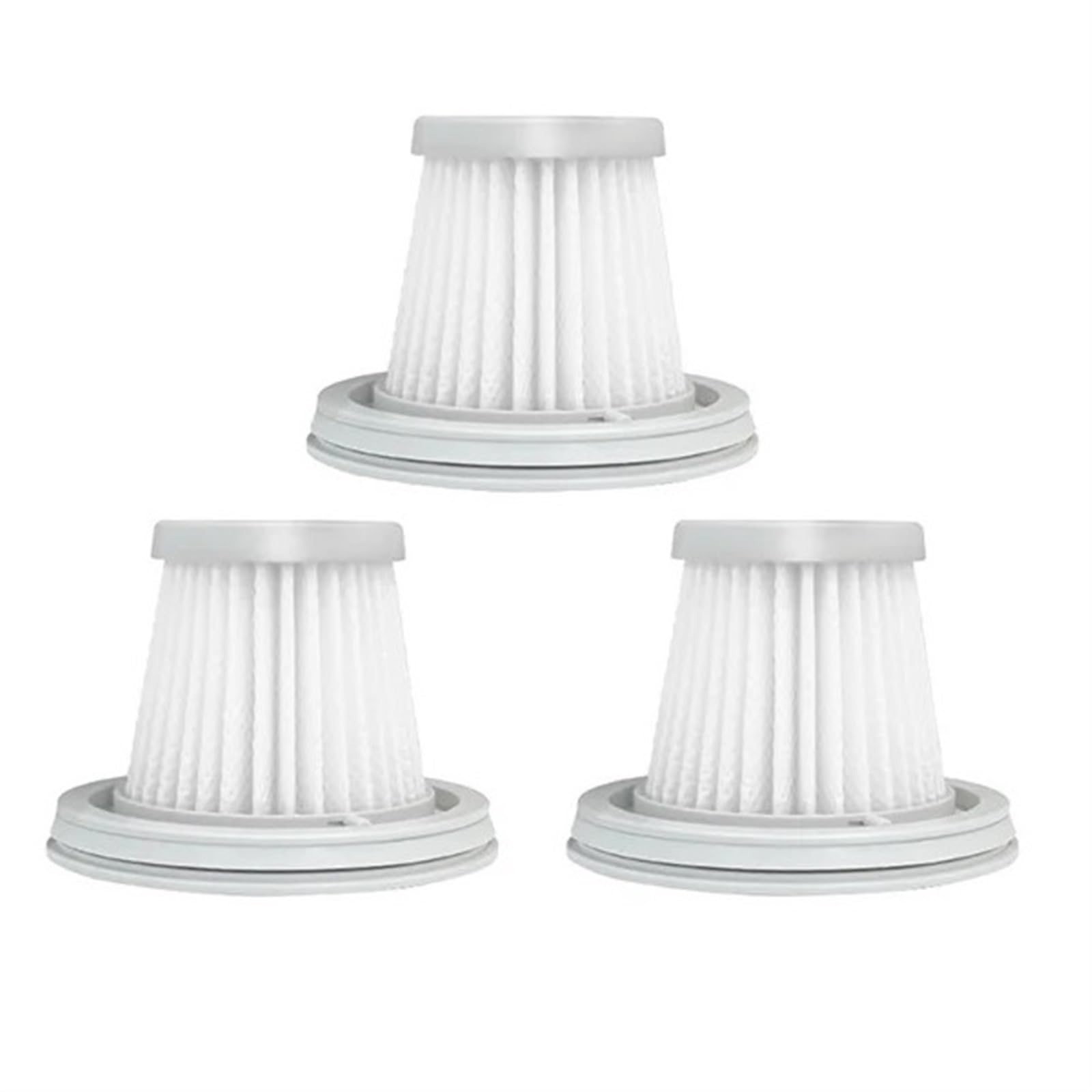 RFVBG for Xiaomi, for Mijia Handy Staubsauger SSXCQ01XY, Home Car Mini Wireless Hepa Filter Ersatzteile Ersatz Zubehör H13 Staubsauger-Hepa-Filter(3 Filters) von RFVBG