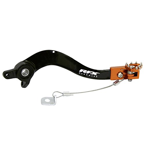 RFX FXRB 50100 99OR Bremspedal hinten Flex Tip KTM SX/Sxf 125-505 07-15, orange von RFX