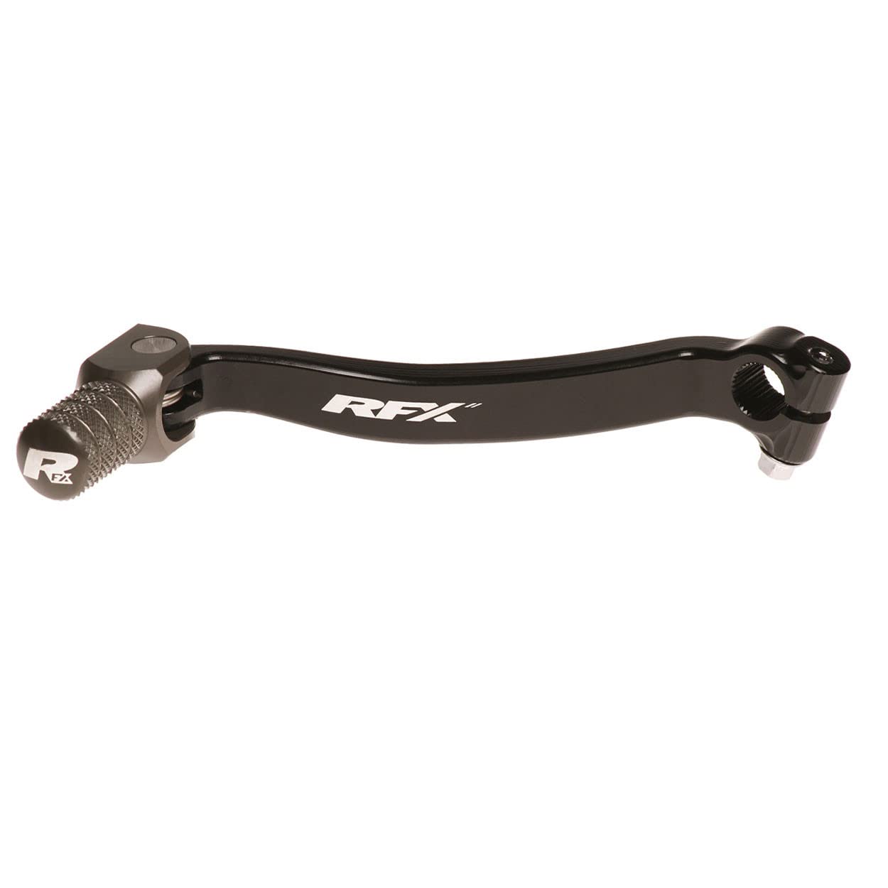 RFX Flex+ Factory Edition Getriebepedal (schwarz/harteloxiertes Titan) Yam. YZF250 19-23 YZF450 18-23 von RFX