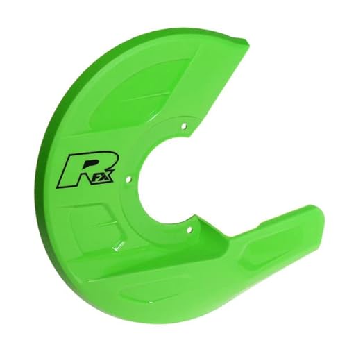 RFX Pro Disc und Caliper Guard (Grün) – universell passend für Disc Guard Mounts von RFX