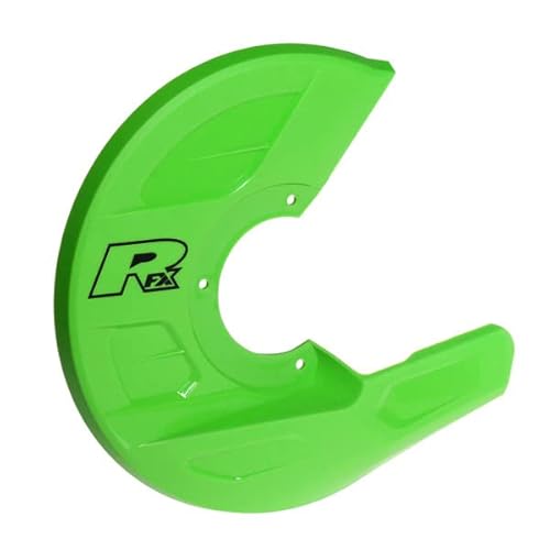 RFX Pro Disc und Caliper Guard (Grün) – universell passend für Disc Guard Mounts von RFX