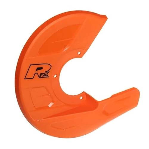 RFX Pro Disc und Caliper Guard (Orange) – universell passend für Disc Guard Mounts von RFX