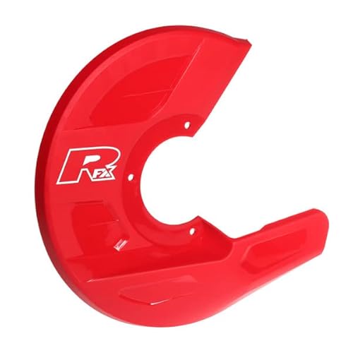 RFX Pro Disc und Caliper Guard (Rot) – universell passend für Disc Guard Mounts von RFX