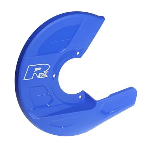 RFX Pro Disc und Caliper Guard (blau) – universell passend für Disc Guard Mounts von RFX