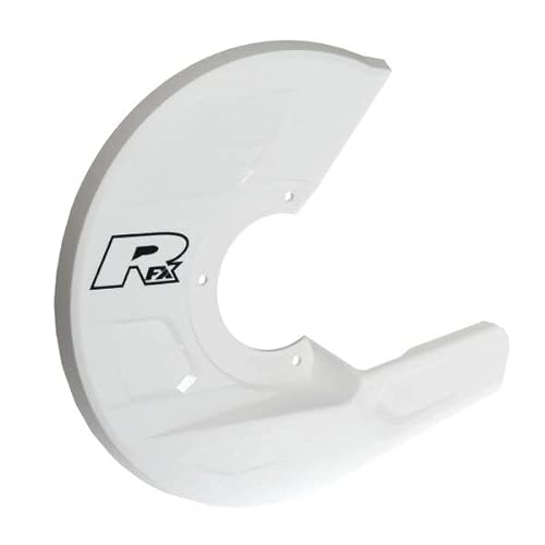 RFX Pro Disc und Caliper Guard (weiß) – universell passend für Disc Guard Mounts von RFX