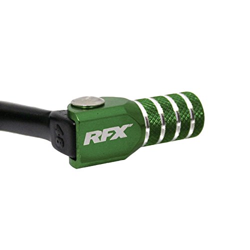 RFX Race Schalthebel (schwarz/grün) Kawasaki KX125 03-08 von RFX