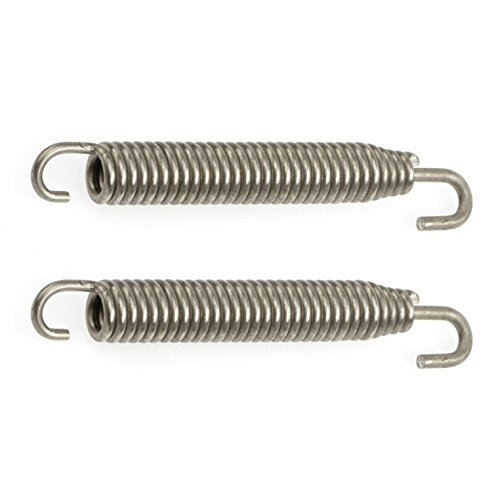 RFX fxes 20090 55sv Edelstahl Auspuff Springs Universal Paar, silber, 90 mm von RFX