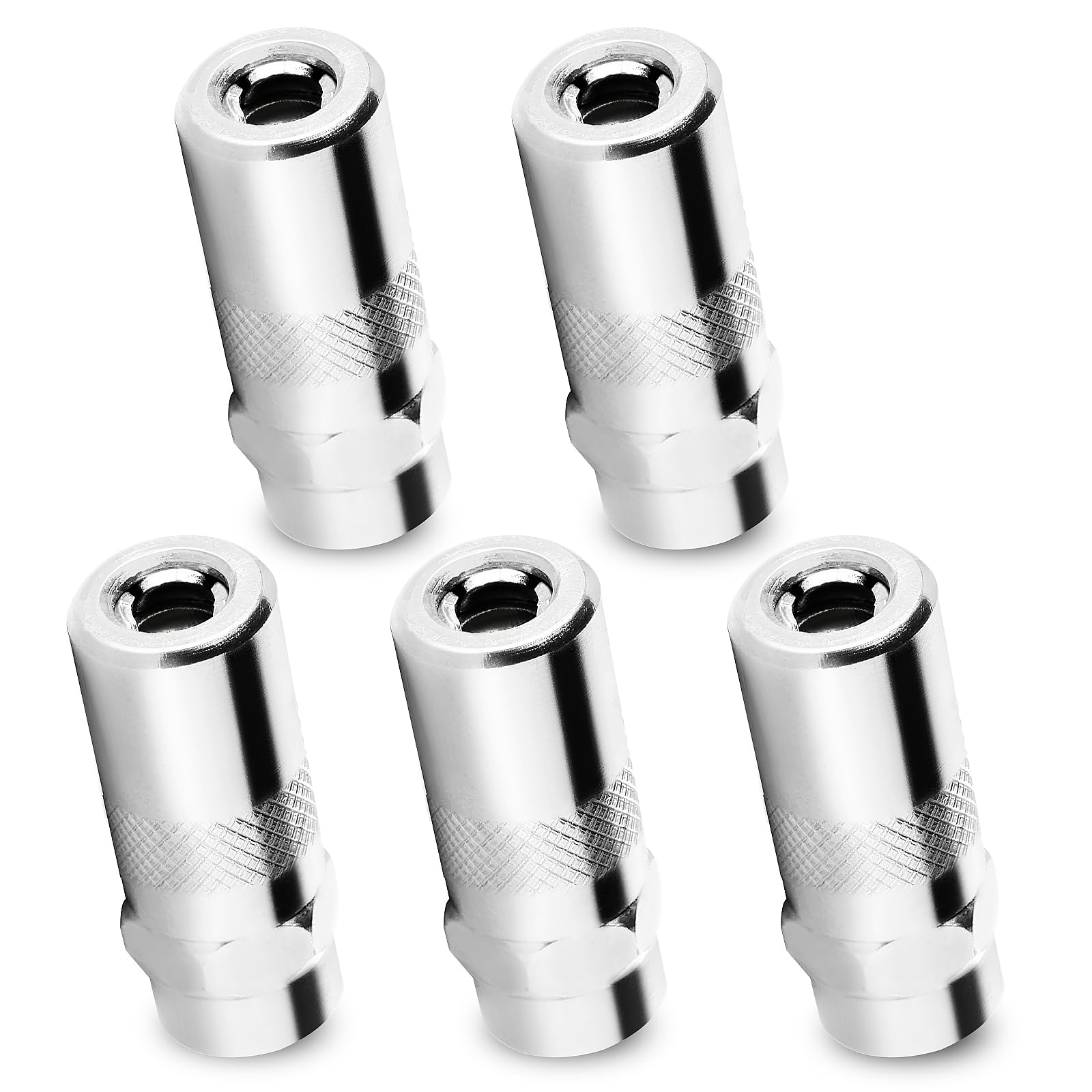 RFYTDCF Milwaukee Fettpressenspitzen, 4,5 cm, robuste Fettpresse, Kupplung, Stahl, Hochdruck-Fettpresse, Nadelspitze, Ersatz für Standard-1/8 NPT Fettpressen-Düsenarmaturen, 5 Stück RFYTDCF Milwaukee Fettpressenspitzen, 4,5 cm, robuste Fettpresse, Kupplung, Stahl, Hochdruck-Fettpresse, Nadelspitze, Ersatz für Standard-1/8 NPT Fettpressen-Düsenarmaturen, 5 Stück von RFYTDCF