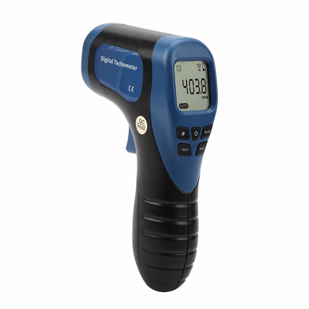 RGBS Digitaler Drehzahlmesser, Berührungsloser digitaler Drehzahlmesser für den Automobilbereich, 2,5-99999 U/min Hand-Drehzahlmesser mit LCD-Anzeige mit weißer Hintergrundbeleuchtung RGBS Digitaler Drehzahlmesser, Berührungsloser digitaler Drehzahlmesser für den Automobilbereich, 2,5-99999 U/min Hand-Drehzahlmesser mit LCD-Anzeige mit weißer Hintergrundbeleuchtung von RGBS
