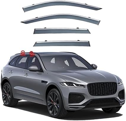 RGHDEHD Auto Windabweiser für Jaguar XF Sportbrake (X250) 2012-2015, Auto Seitenfenster Regenschutz Regenabweiser. von RGHDEHD