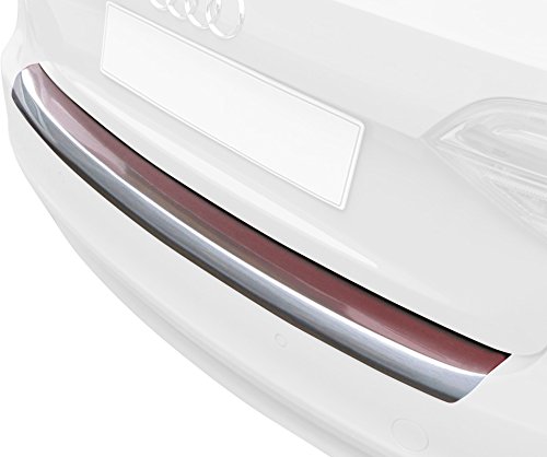 ABS Heckstoßstangenschutz kompatibel mit BMW 3er E91 Touring 2008-2012 exkl. M 'Gebürstet Alu' Look von RGM
