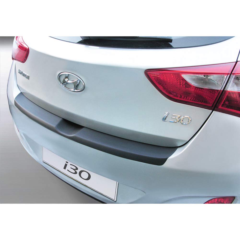 ABS Heckstoßstangenschutz kompatibel mit Hyundai i30 5 türer 2012-2017 Schwarz ABS Heckstoßstangenschutz kompatibel mit Hyundai i30 5 türer 2012-2017 Schwarz von RGM