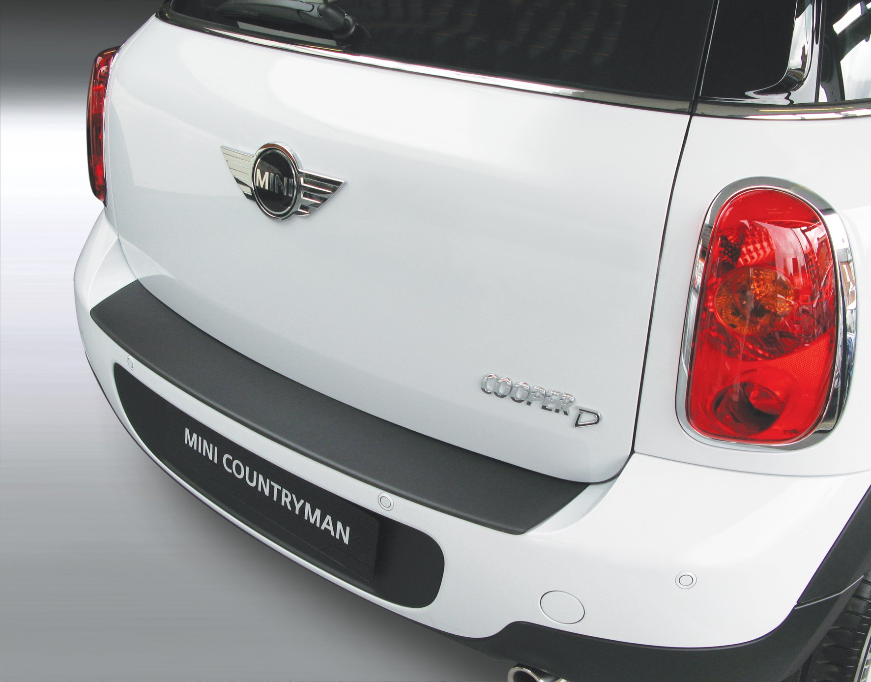 ABS Heckstoßstangenschutz kompatibel mit Mini Countryman R60 2010-2016 Schwarz ABS Heckstoßstangenschutz kompatibel mit Mini Countryman R60 2010-2016 Schwarz von RGM