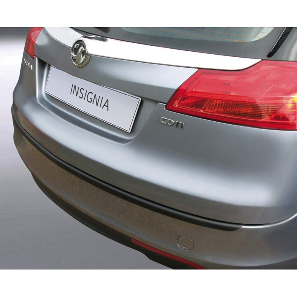 ABS Heckstoßstangenschutz kompatibel mit Opel Insignia Sportstourer 2009-2017 Schwarz 'Ribbed' ABS Heckstoßstangenschutz kompatibel mit Opel Insignia Sportstourer 2009-2017 Schwarz 'Ribbed' von RGM