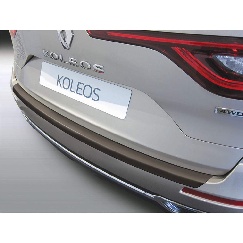 ABS Heckstoßstangenschutz kompatibel mit Renault Koleos II 2016-2019 Schwarz von RGM