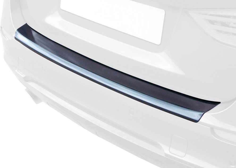 RGM ABS Heckstoßstangenschutz kompatibel mit Audi A1 S-Line & S1 1/2015-10/2018 Karbon Look von RGM