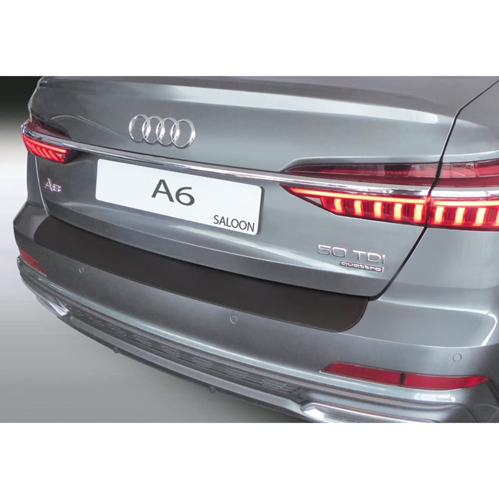 RGM ABS Heckstoßstangenschutz kompatibel mit Audi A6 (C8) Limousine 06/2018- Schwarz von RGM