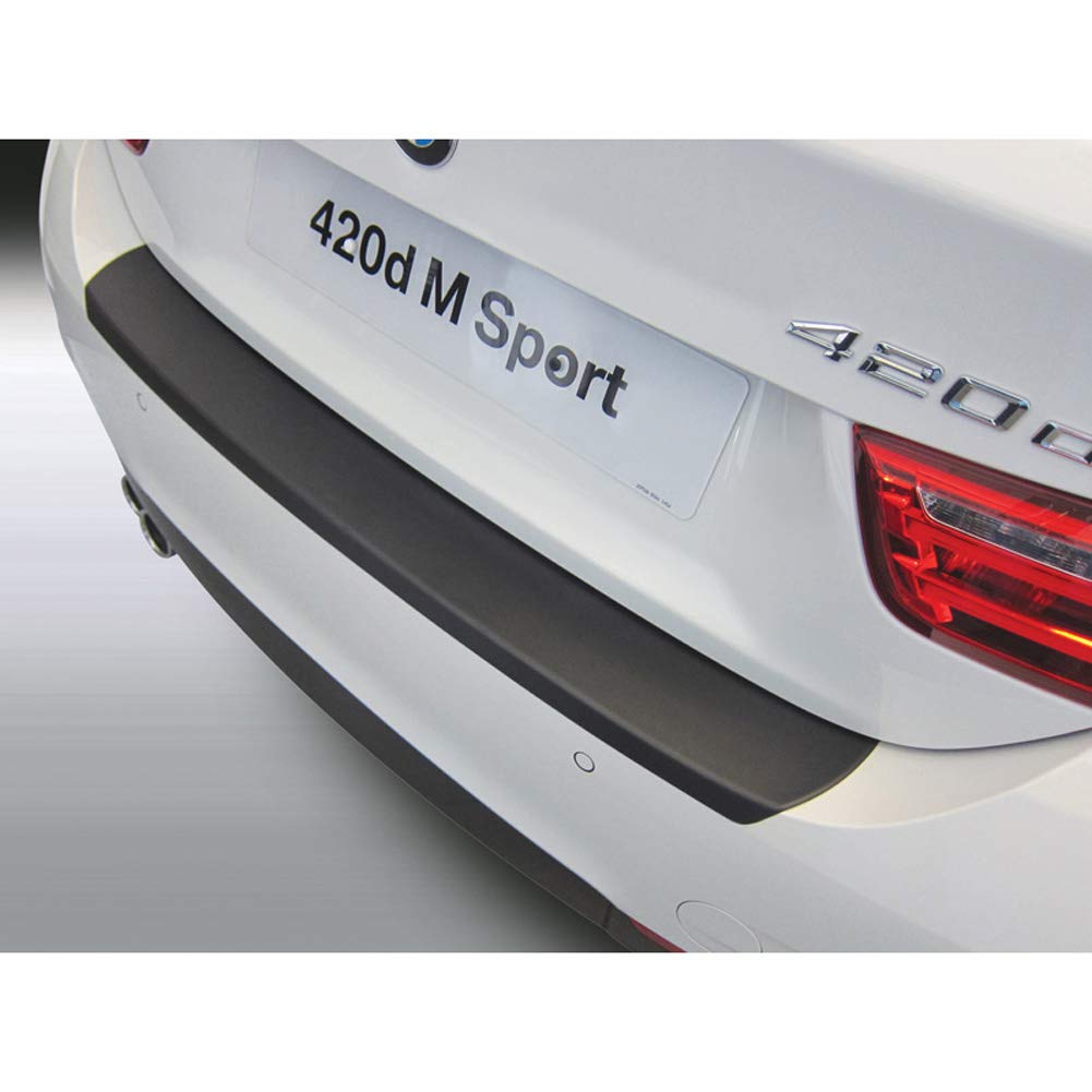 RGM ABS Heckstoßstangenschutz kompatibel mit BMW 4er F36 Gran Coupe 4/2014- 'M-Sport' Schwarz von RGM