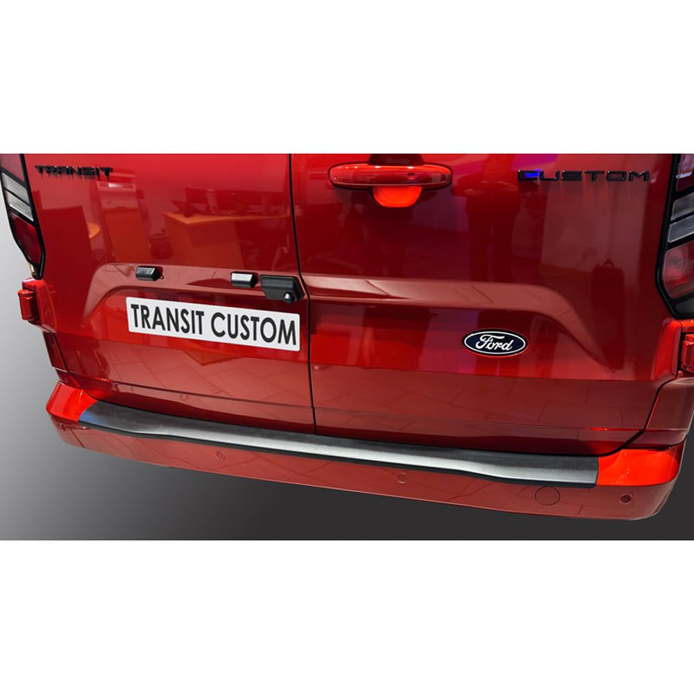 RGM ABS Heckstoßstangenschutz kompatibel mit Ford Transit Custom 2023- Schwarz von RGM