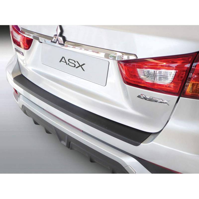 RGM ABS Heckstoßstangenschutz kompatibel mit Mitsubishi ASX 10/2016-9/2019 Schwarz von RGM
