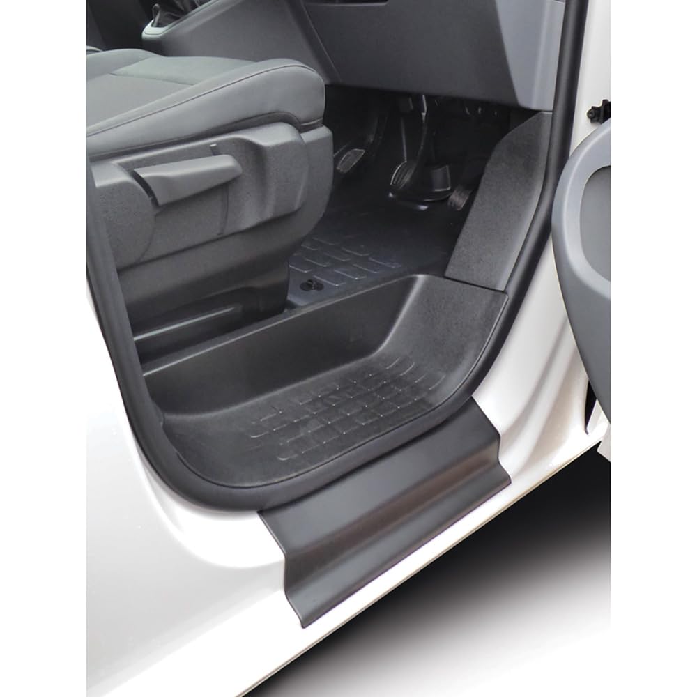 RGM Einstiegsleisten kompatibel mit Citroën Jumpy (Dispatch) & Spacetourer/Peugeot Expert & Traveller/Toyota Proace 9/2016- & Opel Vivaro/Zafira Life 2019- & Fiat Scudo 2022- Schwarz von RGM