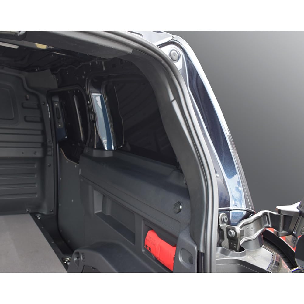 RGM Innere hinterer Türsäulenschutz kompatibel mit Volkswagen ID.Buzz Cargo 2022- - Schwarz (ABS) von RGM