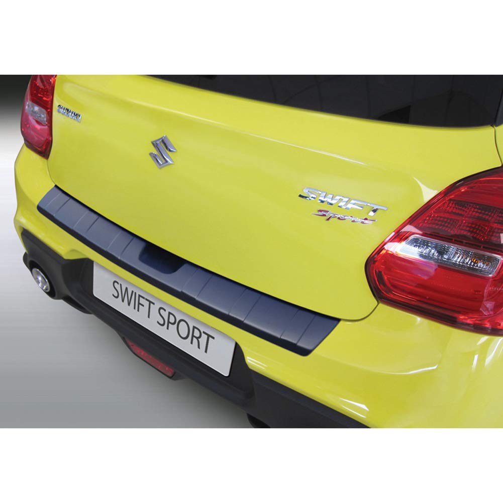 ABS Heckstoßstangenschutz kompatibel mit Suzuki Swift Sport 4/2018- 'Ribbed' Schwarz, Mattschwarz ABS Heckstoßstangenschutz kompatibel mit Suzuki Swift Sport 4/2018- 'Ribbed' Schwarz, Mattschwarz von RGM