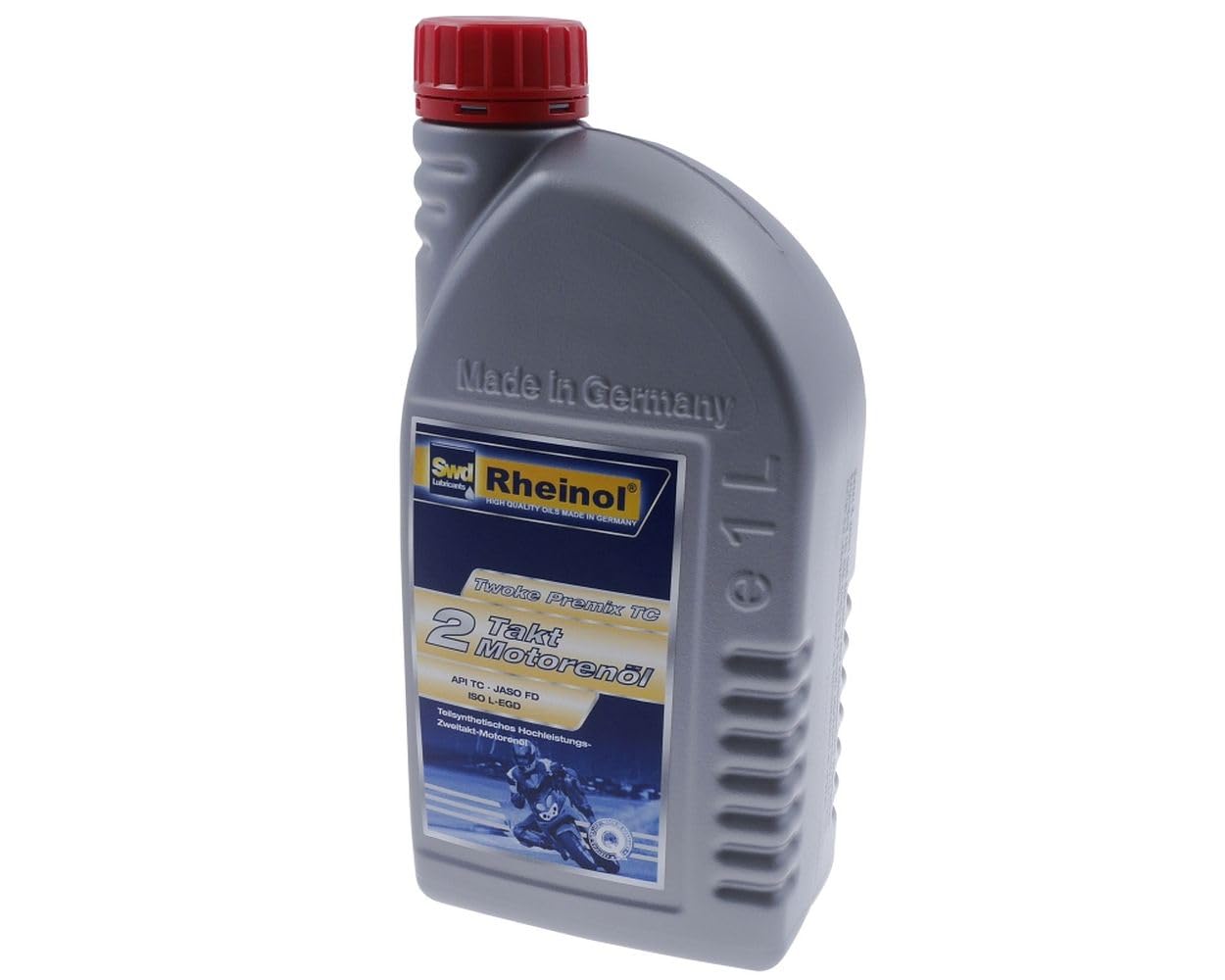 RHEINOL Motoröl Twoke Premix TC - 2-Takt - 1 Liter für Piaggio APE P 50 50cc, P601 190cc, Roller von RHEINOL