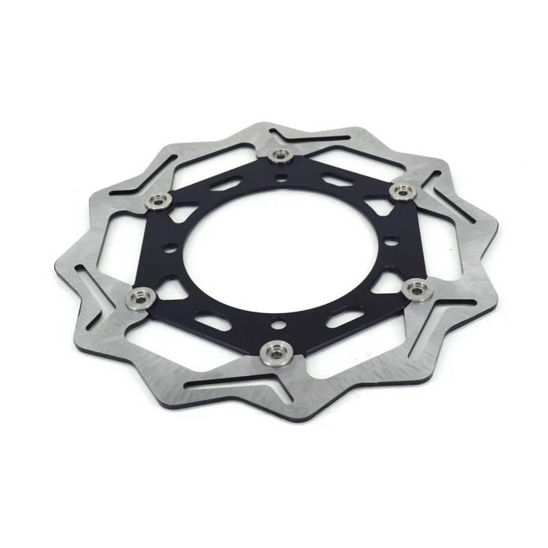 Fahrrad Bremsscheibe 270 MM Für SUZUKI RMZ250 2004-2017 RMZ450 2005-2017 RMX450Z 2010-2017 Für RMZ 250 450 Für RMX 450Z Vorne Schwimmende Bremsscheibe Rotor Motorrad Bremsscheiben (Farbe : Schwarz) von RIBONI