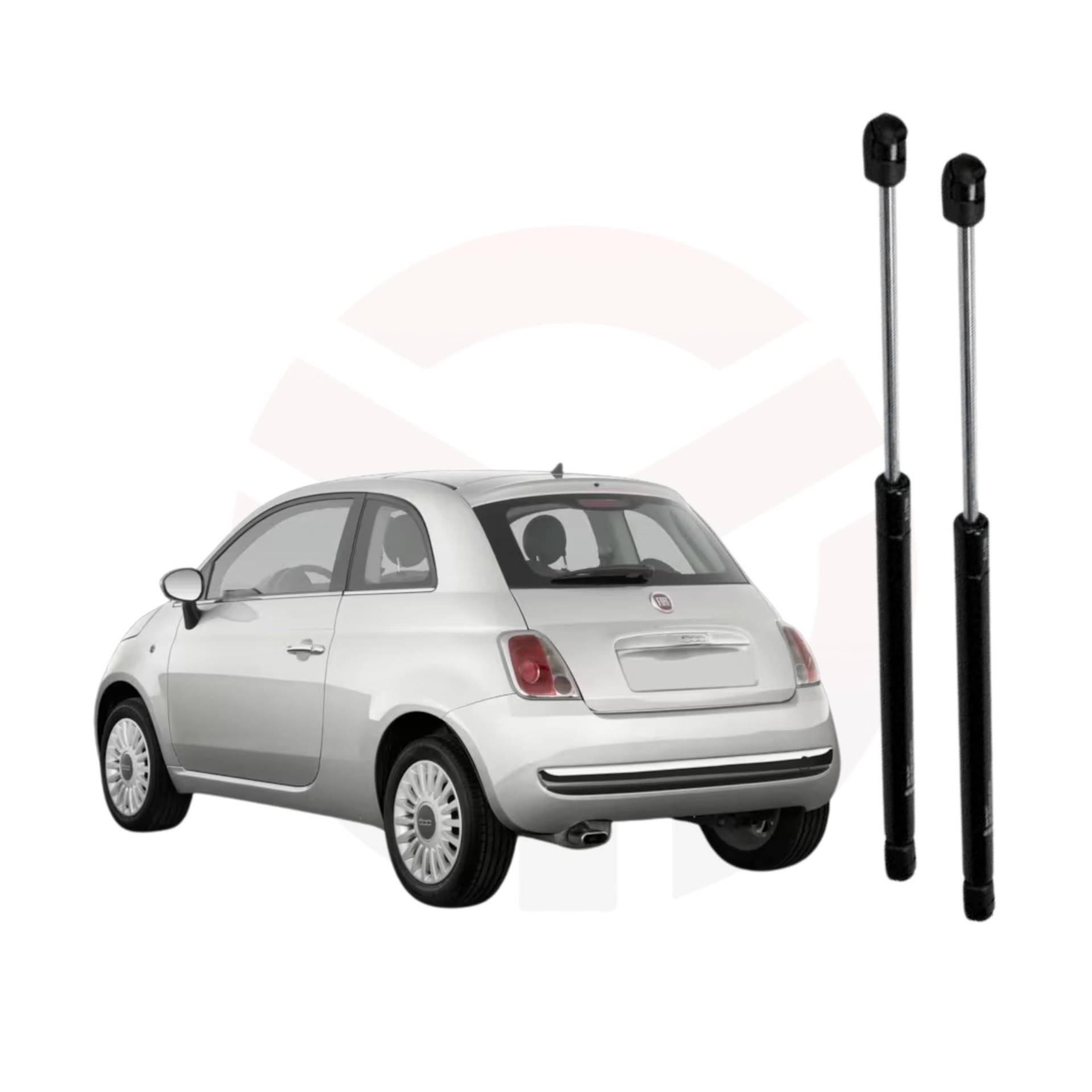 Ricambycar 1 Paar Gasfedern Heckklappe passend für Fiat 500 2007 > 2015 Ricambycar 1 Paar Gasfedern Heckklappe passend für Fiat 500 2007 > 2015 von RICAMBYCAR