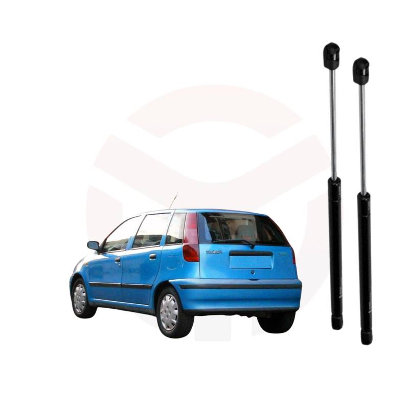 Ricambycar 1 Paar Gasfedern Heckklappe passend für Fiat Punto 1993-1999 von RICAMBYCAR
