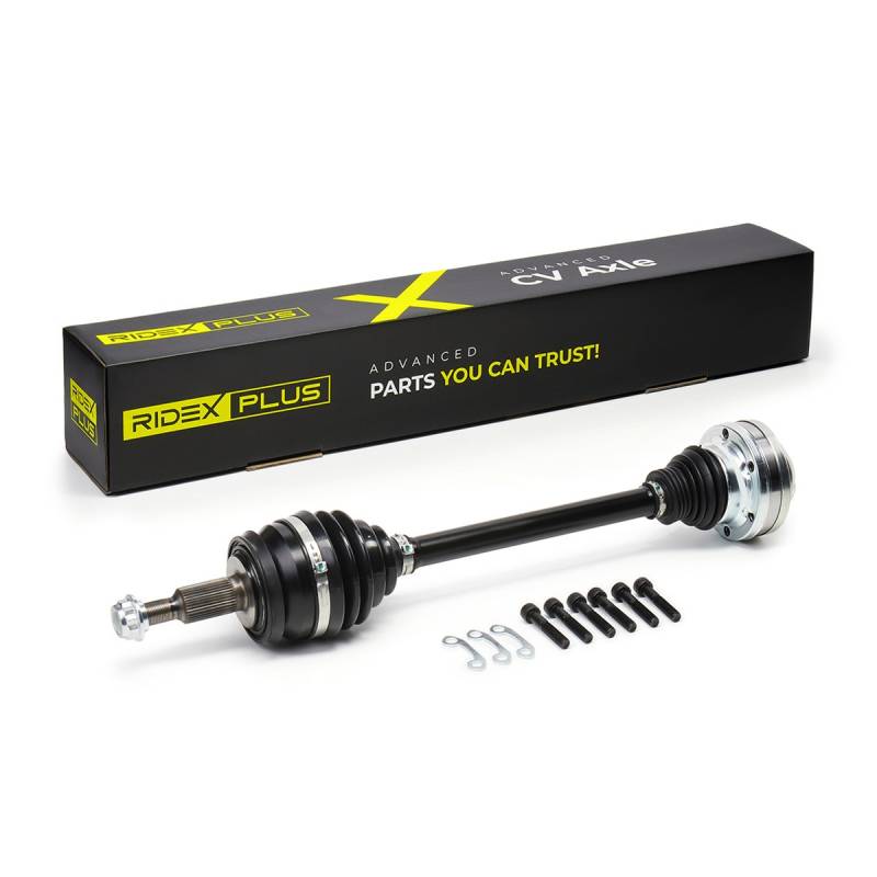 RIDEX PLUS Antriebswelle VW 13D0281P 7H0407271AK,7H0407271E,7H0407451X Gelenkwelle,Halbachse,Seitenwelle,Achswelle 7E0407271T,7E0407274G,7E0407451FX von RIDEX PLUS