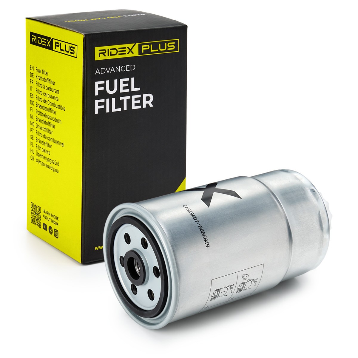 RIDEX PLUS Kraftstofffilter FIAT,PEUGEOT,CITROËN 9F0069P 190694,71771370,71771753 Leitungsfilter,Spritfilter 71779170,45312010F,77362339,1906C2 RIDEX PLUS Kraftstofffilter FIAT,PEUGEOT,CITROËN 9F0069P 190694,71771370,71771753 Leitungsfilter,Spritfilter 71779170,45312010F,77362339,1906C2 von RIDEX PLUS