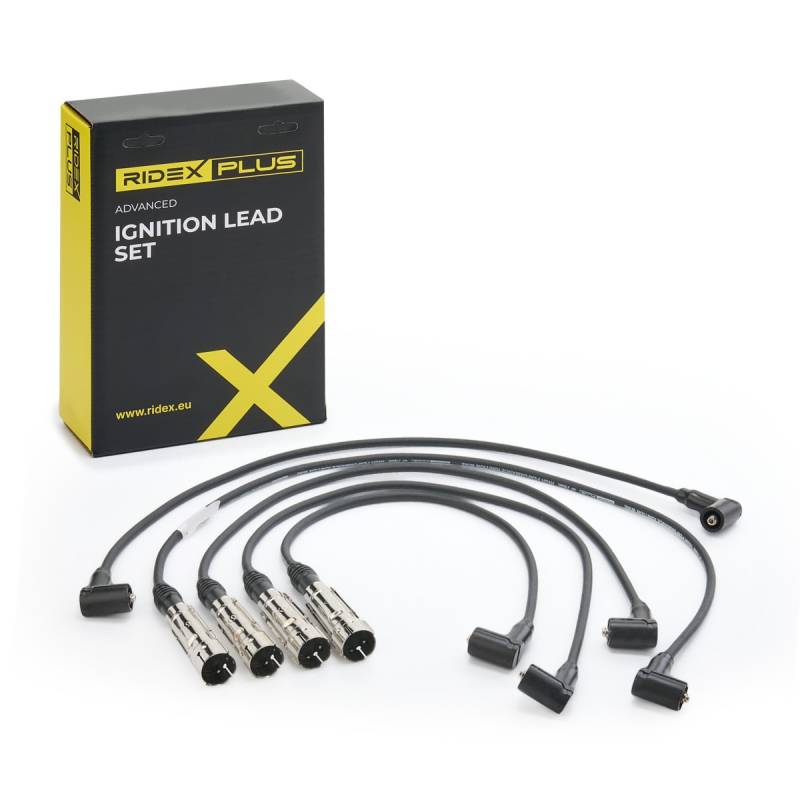 RIDEX PLUS Zündkabelsatz VW,AUDI,SKODA 685I0008P 803998031,032905483G,191998031A Zündleitungssatz 059998031 von RIDEX PLUS