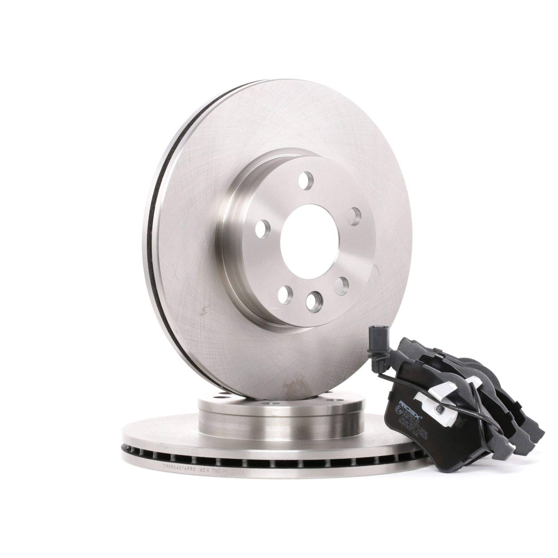 RIDEX 3405B0083 Bremsenset Vorne Belüftet 300mm - Bremsen Set mit Bremsscheiben und Bremsbeläge Satz RIDEX 3405B0083 Bremsenset Vorne Belüftet 300mm - Bremsen Set mit Bremsscheiben und Bremsbeläge Satz von RIDEX