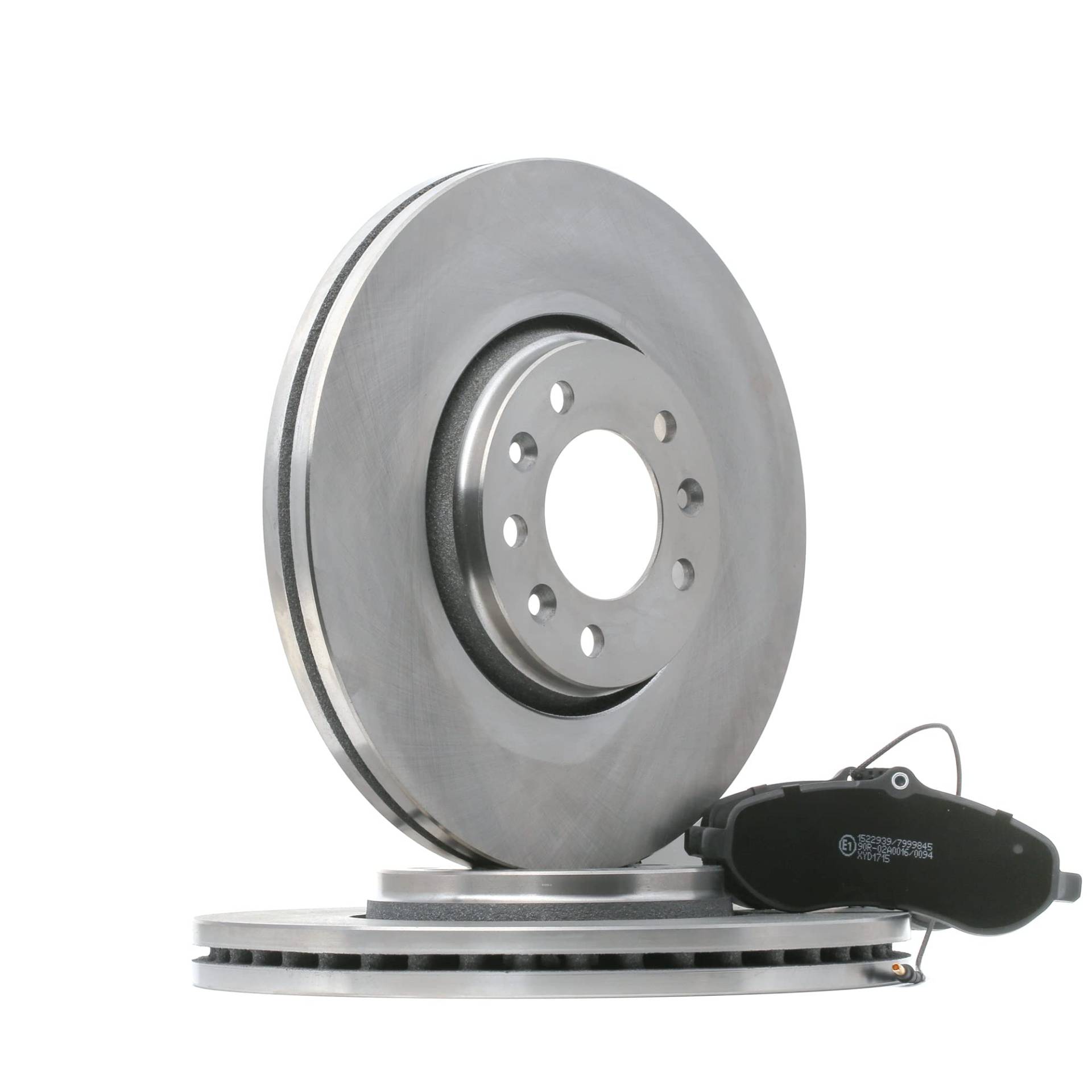 RIDEX 3405B0882 Bremsenset Vorne Belüftet 304mm - Bremsen Set mit Bremsscheiben und Bremsbeläge Satz RIDEX 3405B0882 Bremsenset Vorne Belüftet 304mm - Bremsen Set mit Bremsscheiben und Bremsbeläge Satz von RIDEX