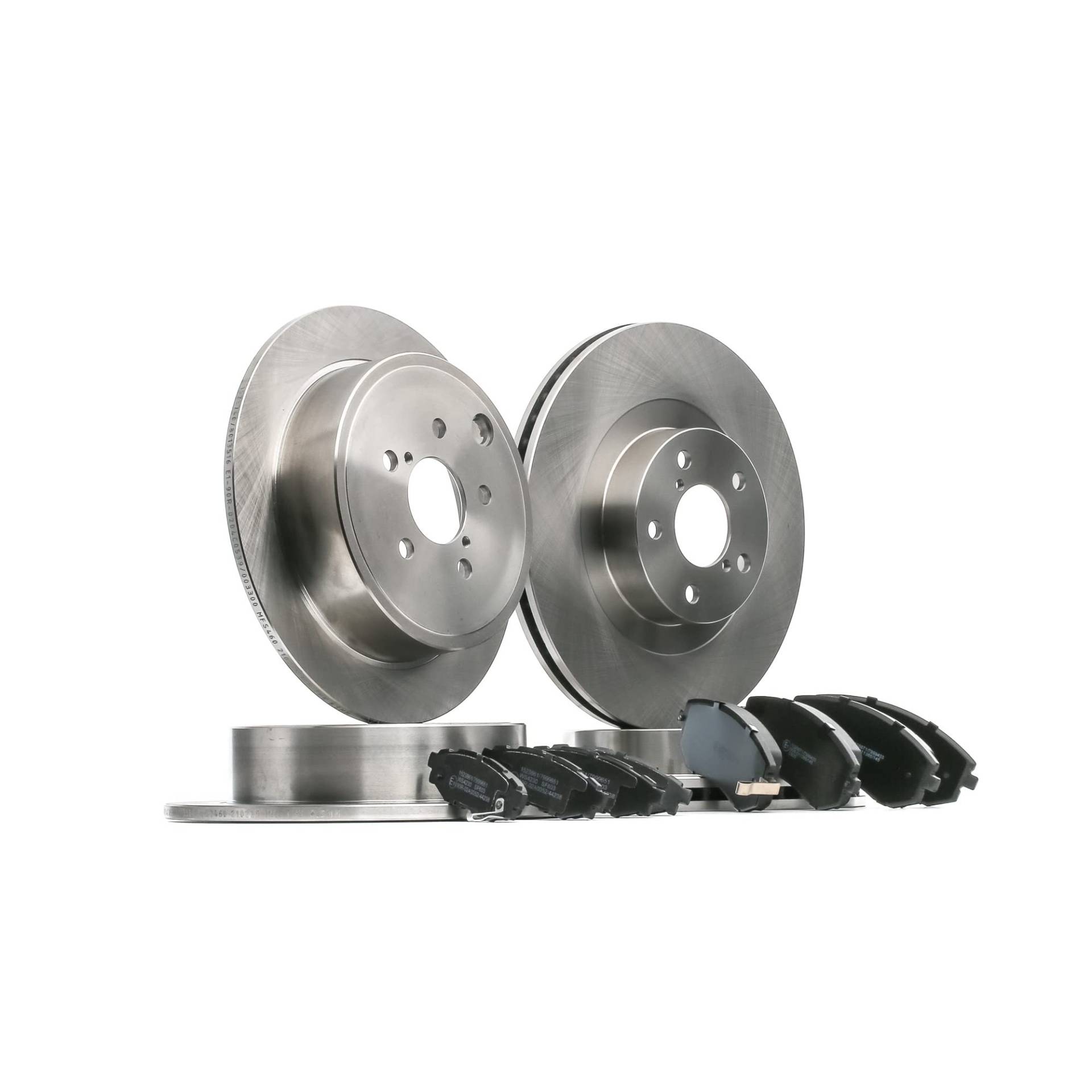 RIDEX 3405B1679 Bremsenset Vorne Hinten Belüftet, 294,0, 286,0mm - Bremsen Set mit Bremsscheiben und Bremsbeläge Satz RIDEX 3405B1679 Bremsenset Vorne Hinten Belüftet, 294,0, 286,0mm - Bremsen Set mit Bremsscheiben und Bremsbeläge Satz von RIDEX