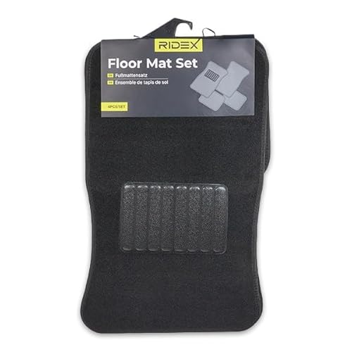 RIDEX 215A1423 Auto LKW Fußmatten Set Textil matten Vorne und Hinten schwarz Universal RIDEX 215A1423 Auto LKW Fußmatten Set Textil matten Vorne und Hinten schwarz Universal von RIDEX