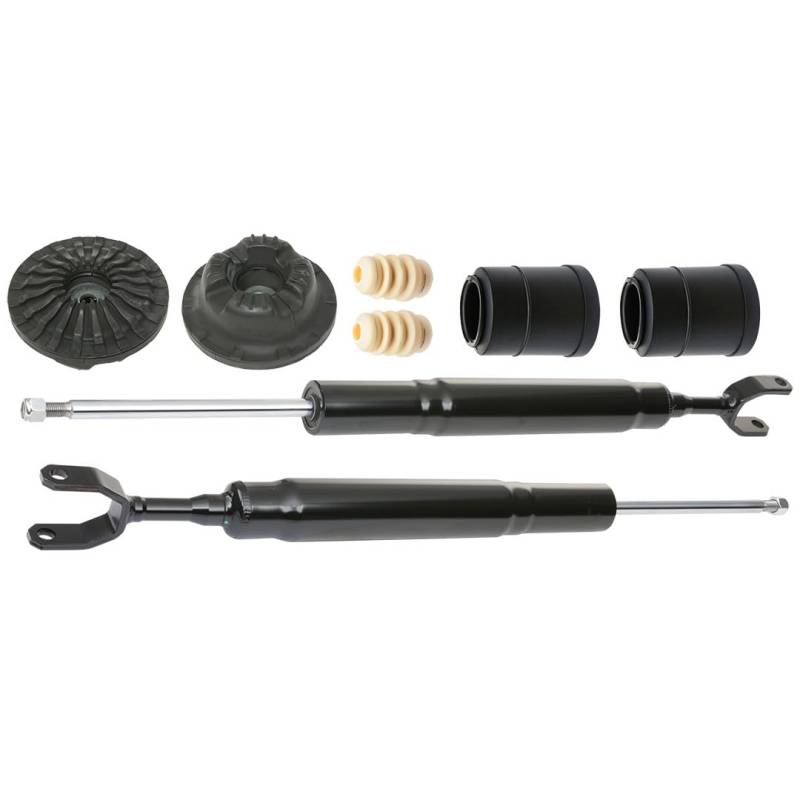 RIDEX 1185S0036 Fahrwerkssatz Stoßdämpfer Set Vorne Teleskop-Stoßdämpfer Satz Gasdruck Zweirohr ohne Lager von RIDEX